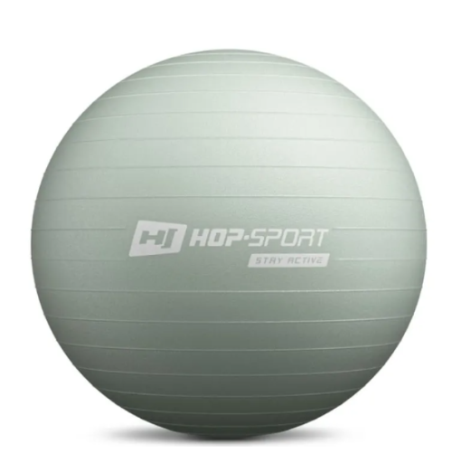 Фитбол  Hop-Sport 45cm HS-R045YB sage + насос - фото №6